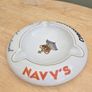Vintage Porcelain Belgium Navy Coronation Ale Advertising Ashtray Image 3