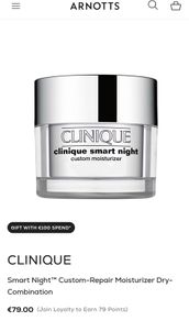 Clinique Smart Night Moisturiser Brand New Postage Included