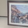 Vintage framed print of Jack B Yeats Liffey Swim Image 4