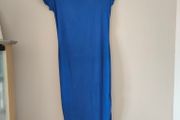 Blue midi dress, size 10