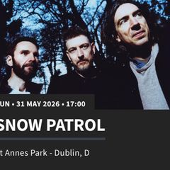 Snow Patrol Ticket