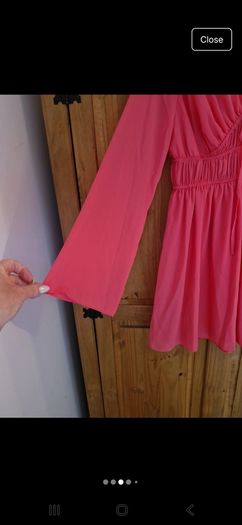 In The Style Coral Pink Dress