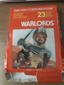 sega and Atari video computer games Warlords and Krustys super fun house