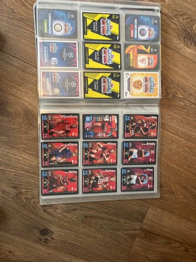 Match Attax & Adrenalyn Football card collectibles