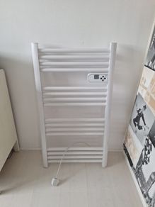 500W White Electric Radiator Heater
