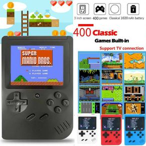 Retro Mini Handheld Game Console Emulator Built-in 400 Games Video Games Gift