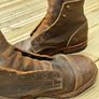 Truman Waxed Olive Captoe 8.5E Image 7
