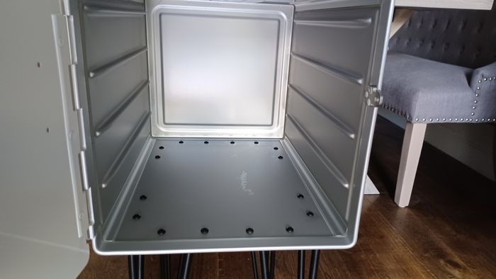 Brand new Air Italy Galley Box Airline Plane Atlas Storage Side Table Handmade