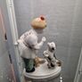 Porcelain Figurine Take it Away Ussr Zhk Original Vintage Stamp Soviet Girl Dog Image 7