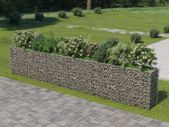 Gabion Raised Bed Galvanised Steel 540x50x100 cm