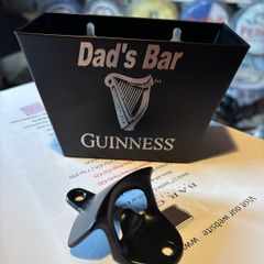 guinness bottle open and catcher