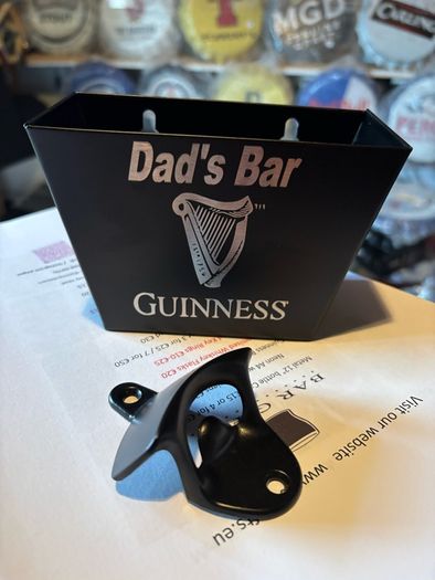 guinness bittle opener and catcher