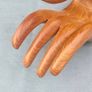 Buddha hand hardwood wine holder Image 6