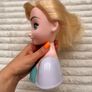 Disney Frozen Elsa Styling Head Used approx. 20 cm. Please see photos Image 8