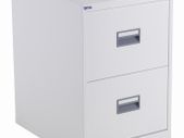 2 Drawer Metal Filing Cabinet