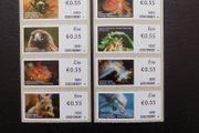 Ireland 2010.Set of stamps from coil Roll.55c x 8.Mint never hinged.MNH.