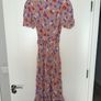 River Island Womens Floral Midi Dress - size UK 8 Image 2