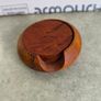 Set of  Moroccan handmade Wooden Coasters, Set Of 6  Coasters With Holder, Thuya Wood Coasters, Home Kitchen Dining Accessories Image 6