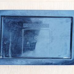 Two water tank P. C. Roto Lids  24x37cm   used  black