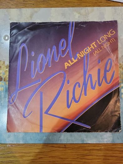 Lionel Richie All Night Long All Night 7 inch 1983 Motown TMG 1319