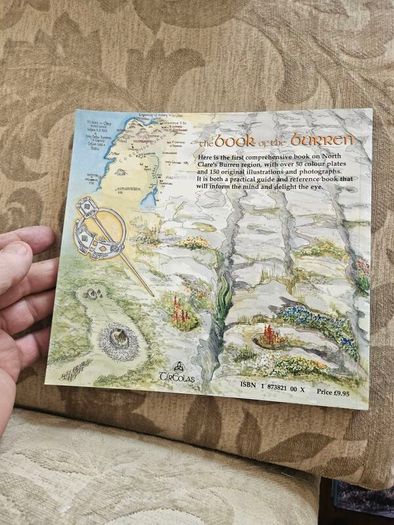 The Book Of The Burren. Edited By J.w.o'connell. First Edition Large Volume Paperback In Good Condition.  See Photos For Same.