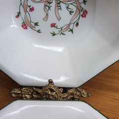 Johnson Brothers Eternal Beau Soup Cereal Bowls 7" 17.5cm Vintage England