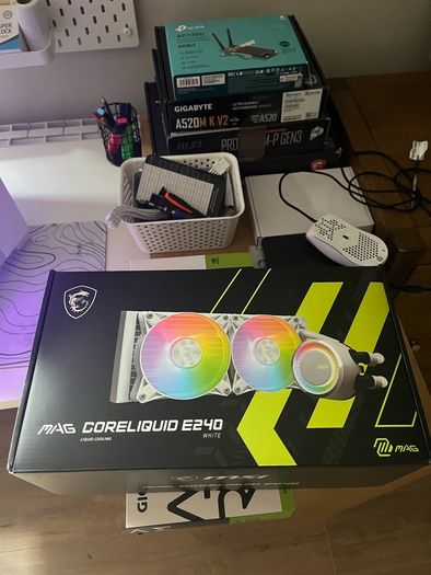 White RTX 5060 Gaming PC | i7-11700F | 32GB RAM | 1TB SSD | Liquid Cooled