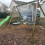 trampoline & swing set Image 2