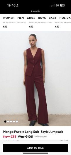 Mango jumpsuit