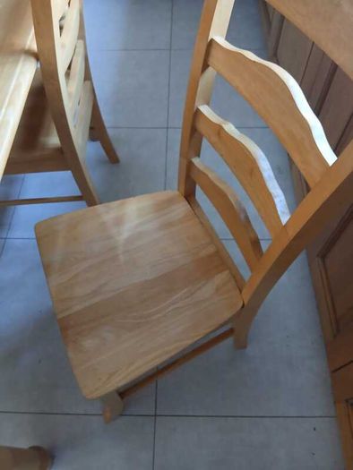 Dining table and chairs