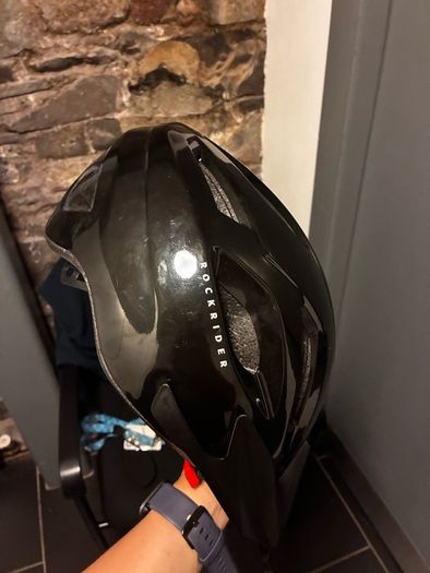 Rockrider Bike Helmet Black (L)