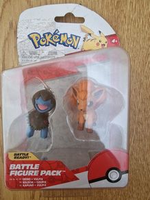 Pokemon Battle Action  Figure 2 Pack - Vulpix & Deino
