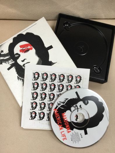 Madonna American life limited box set stamps cd hits