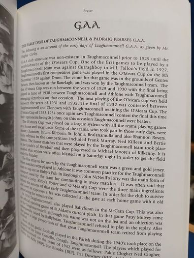 Taughmaconnell, Roscommon local history