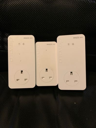 Devolo Magic Two WiFi Next Powerline Adapters Three Units