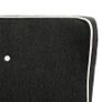 Bed Frame Dark Grey Burlap 150x200 cm Image 5