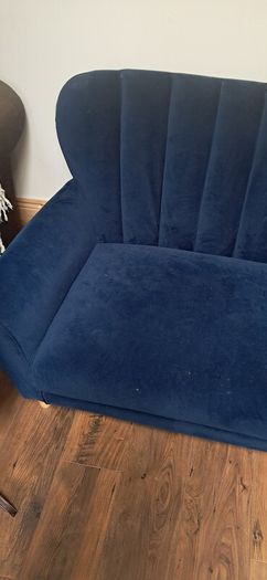 sofa 2 velvet seater