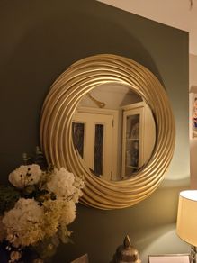 Large Gold Mirror