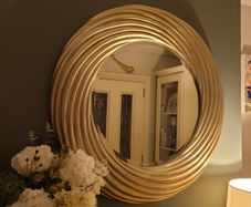 Large Gold Mirror