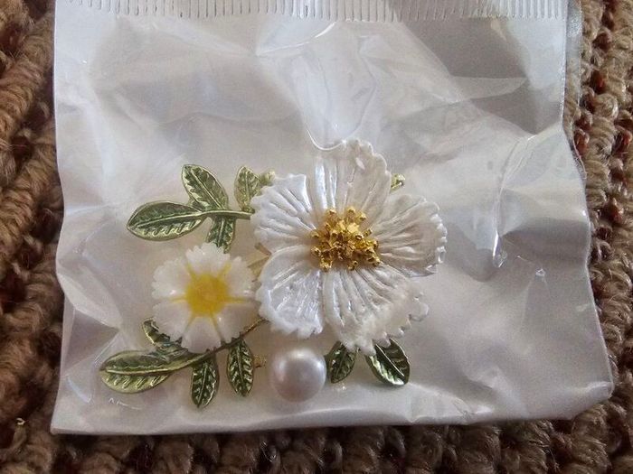 Brand New Fashionl Pearl Brooch