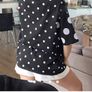 Asos design black polka dot loose fit T-shirt size  UK10 EU38 Postage included Image 4