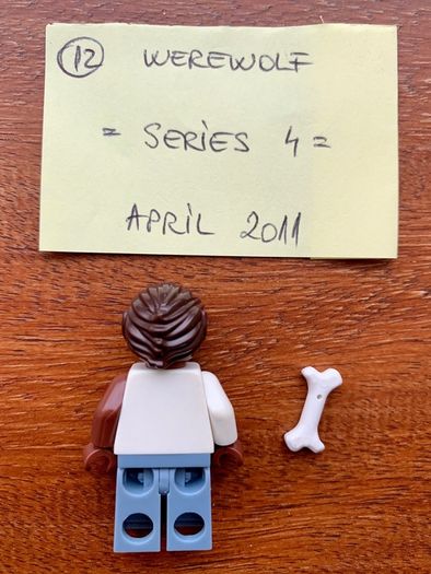 Lego minifigure Werewolf - Series 4 (2011)