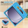 For Samsung Galaxy Tab A11 Plus Kids Case Shockproof Cover With Stand - Blue Image 2
