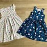 girls jersey dresses, 8-10y Image 7