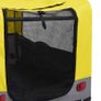 2-in-1 Pet Bike Trailer & Jogging Stroller Yellow and Grey Image 6
