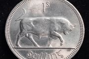 Ireland - 1968 - Shilling - Bull - KM.14a - UNC - [582]