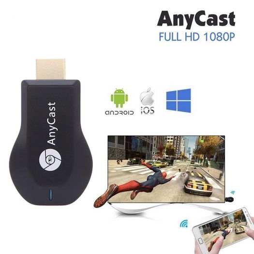 Brand New Anycast M2 Plus Wireless Wifi Display Dongle Receiver 1080p Airplay.