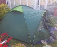 3 man person tent - as new