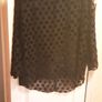 Laura Ashley  Elegant and Sophisticated Top, with a Spotted Pattern/Colour: Black  .. Size: 12 UK  40 EU/Price Drop Image 2