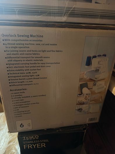 overlocker used but pass for new read full ad